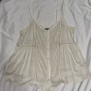 American Eagle Cream Camisole Top